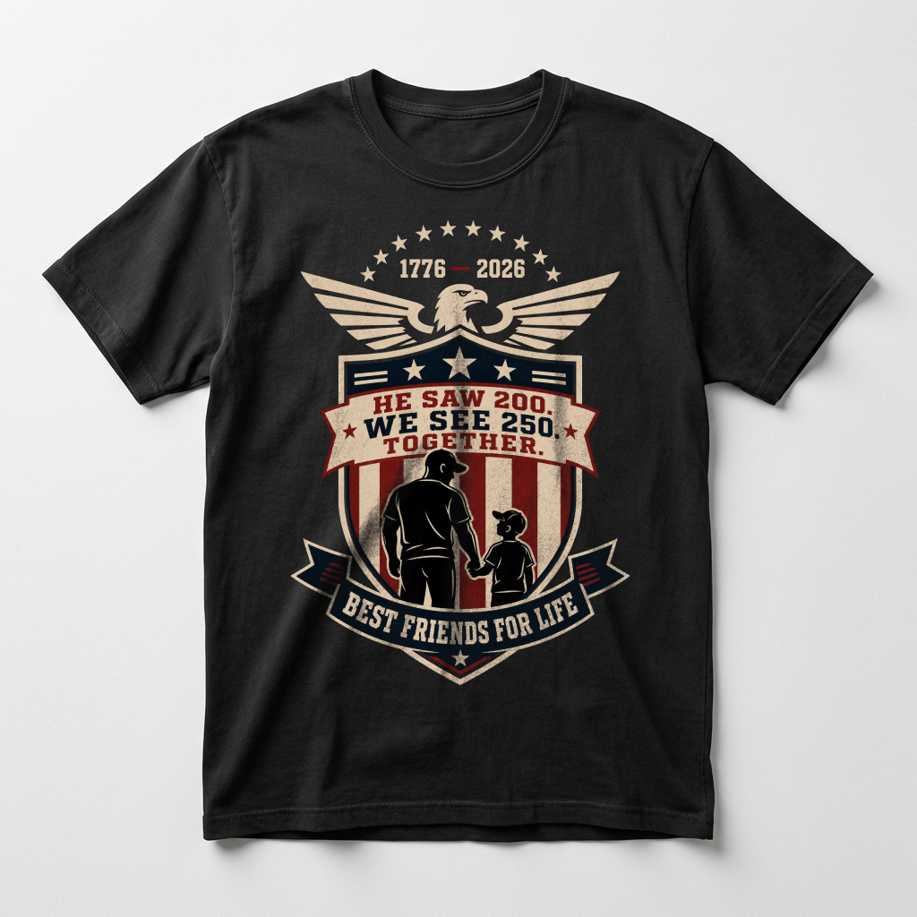 Dad's Land - America 250 T-shirt
