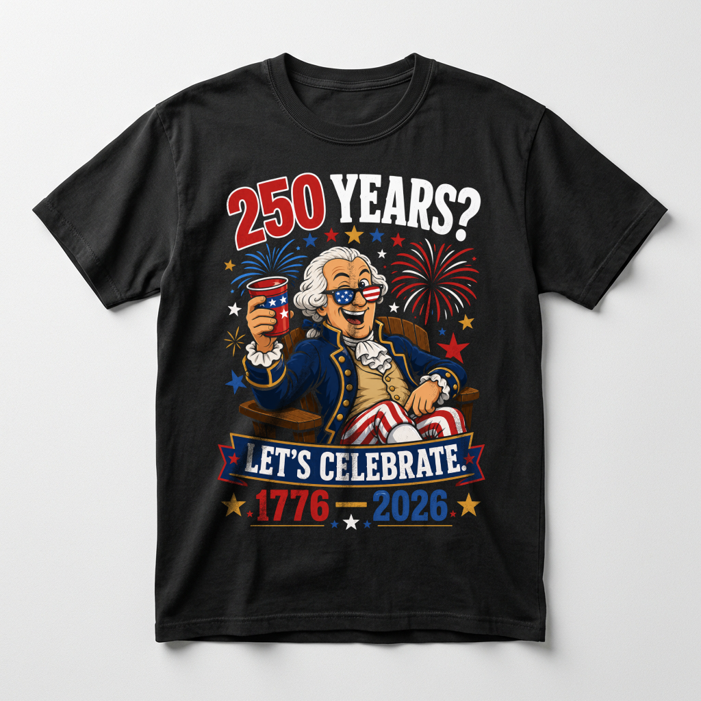 Let's Celebrate - America 250 T-shirt