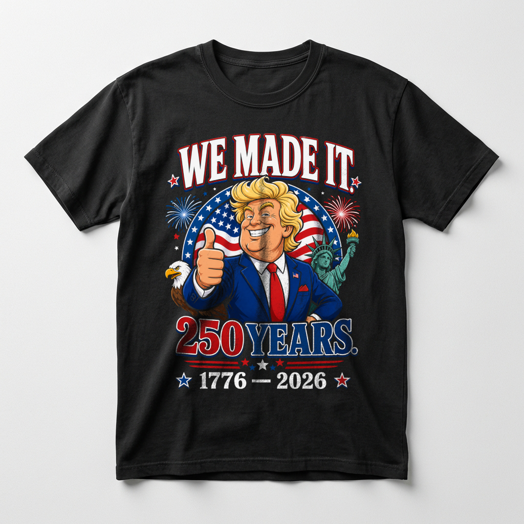 We Made It - America 250 T-shirt