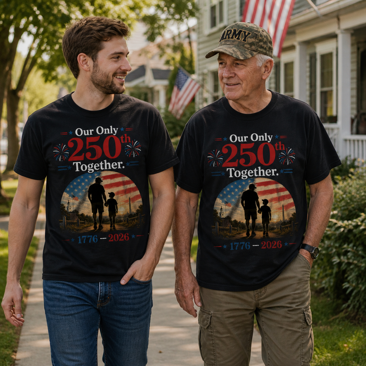 Liberty Sky - America 250 T-shirt