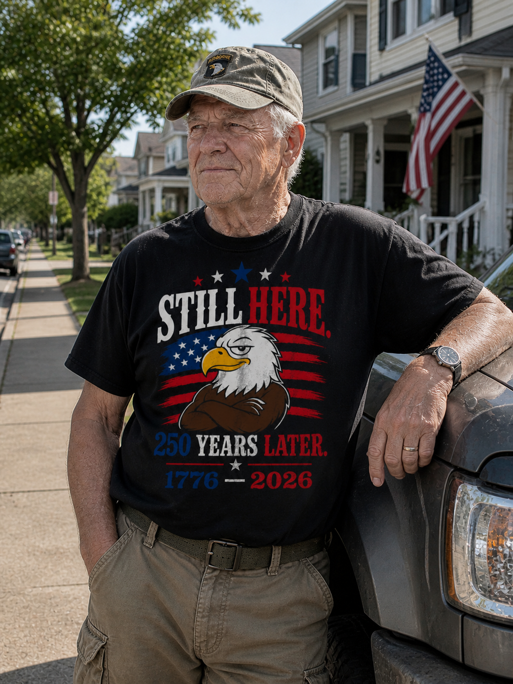 Still Here - America 250 T-shirt