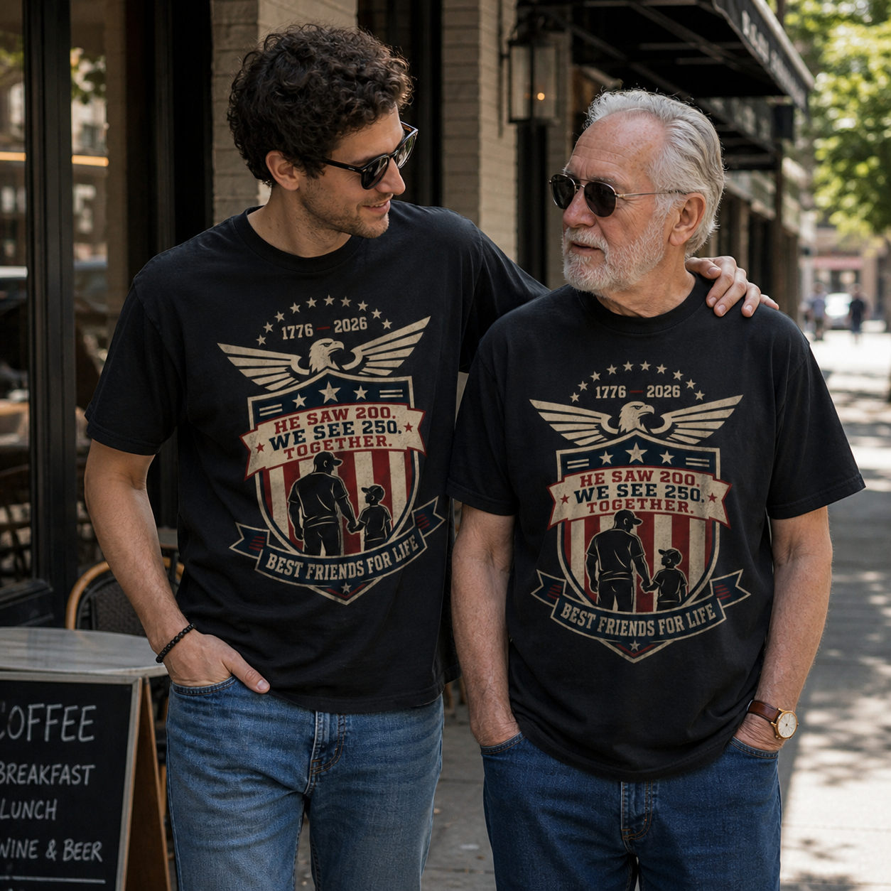 Dad's Land - America 250 T-shirt