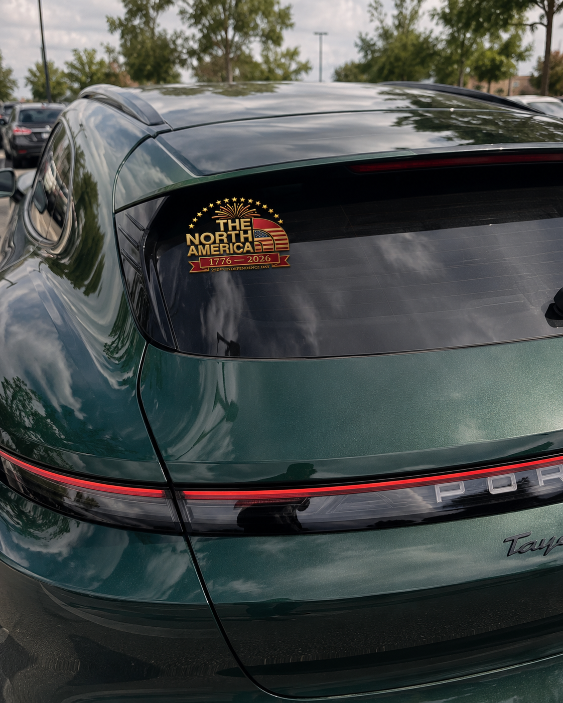 The North America 250 - Premium UV DTF 3D Sticker