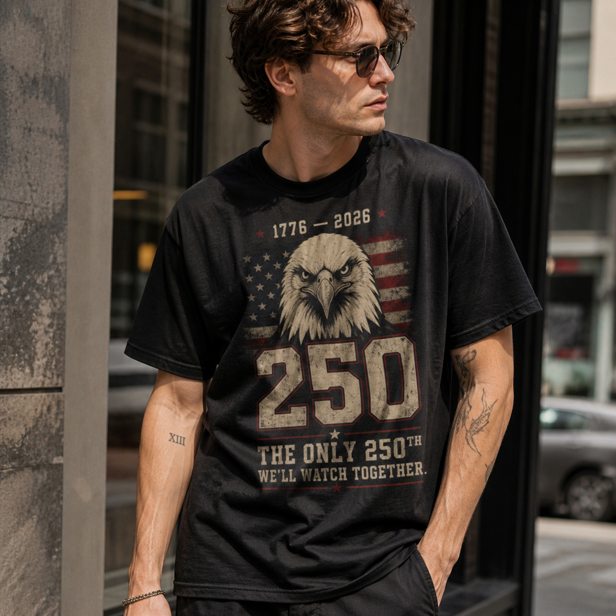 Free Nation - America 250 T-shirt