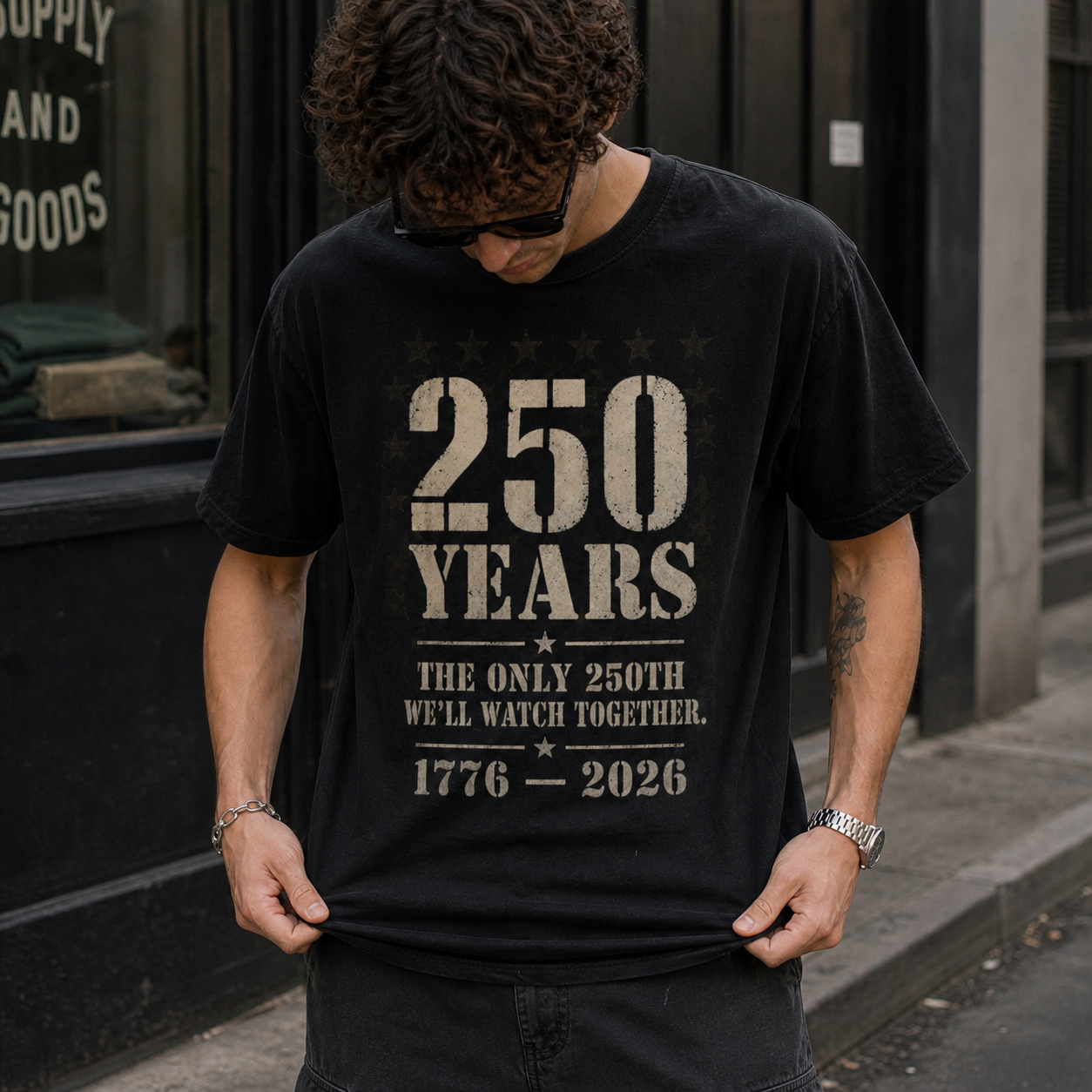 US Flag - America 250 T-shirt