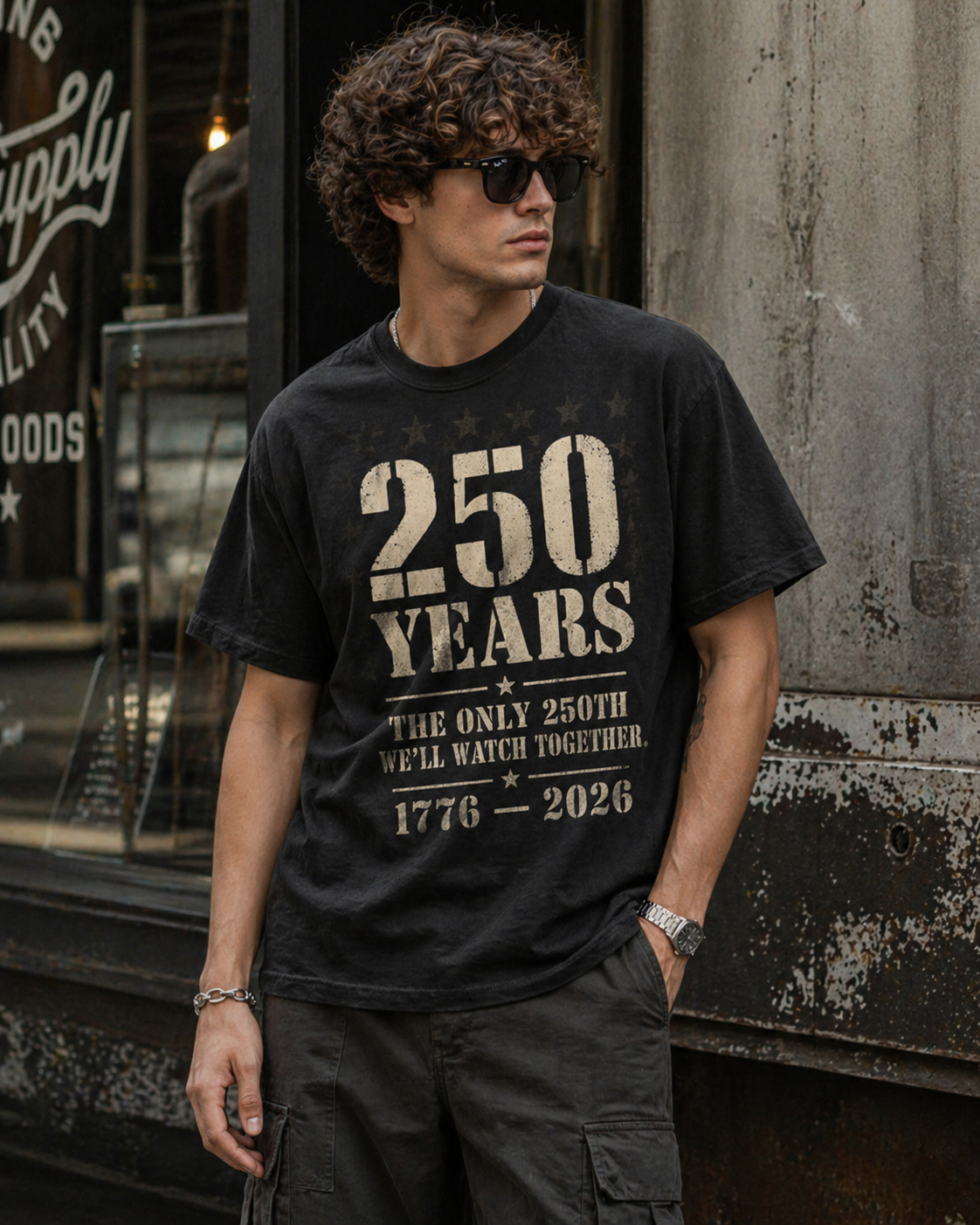 US Flag - America 250 T-shirt