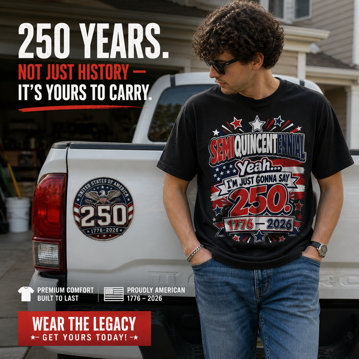 Turning 250th - America 250 T-shirt