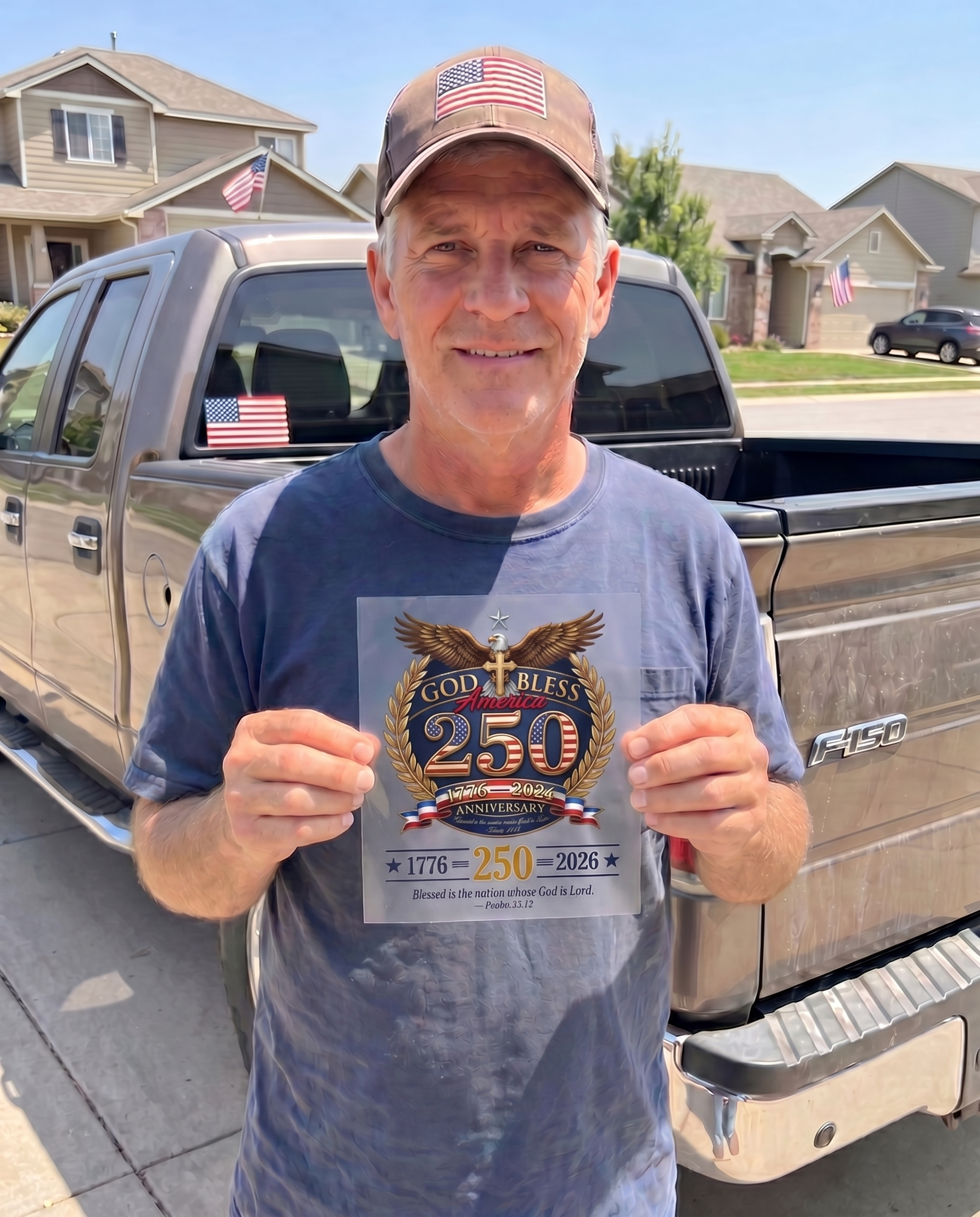 250 Years Flight Sticker