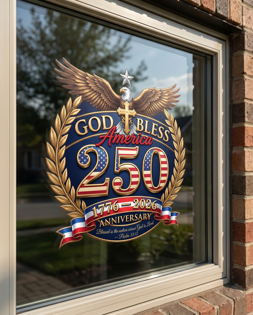 250 Years Flight Sticker