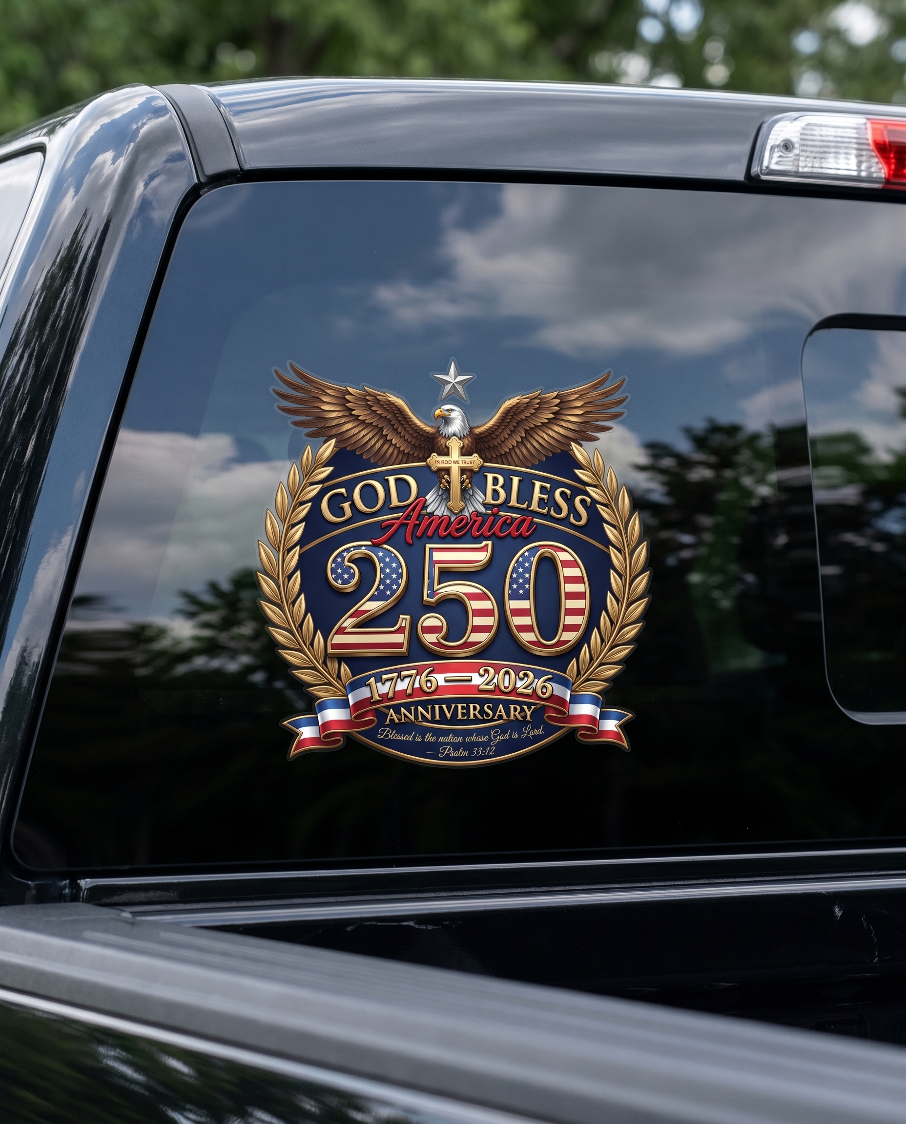 250 Years Flight Sticker