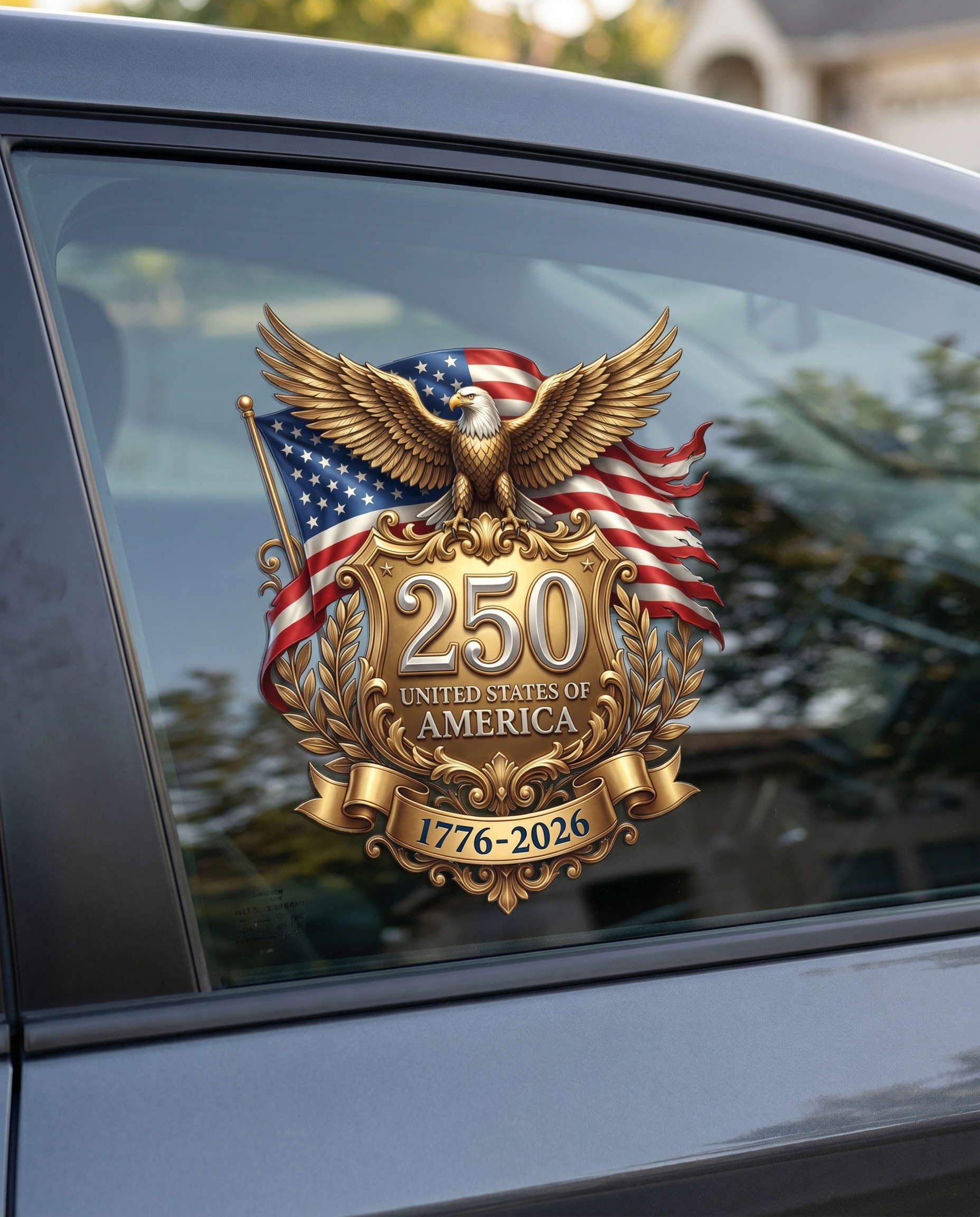 USA 250 Eagle Sticker